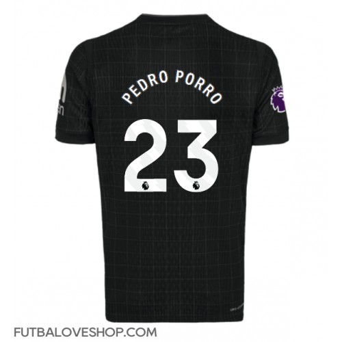 Dres Tottenham Hotspur Pedro Porro #23 Preč 2025-26 Krátky Rukáv